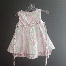 Load image into Gallery viewer, sleeveless multi circle dress w/polka dot belt
