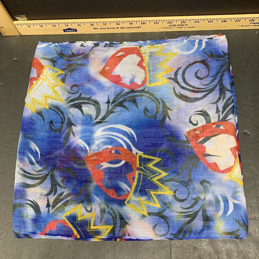 heart w/crown scarf