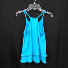 Load image into Gallery viewer, spaghetti strap top w/fringe
