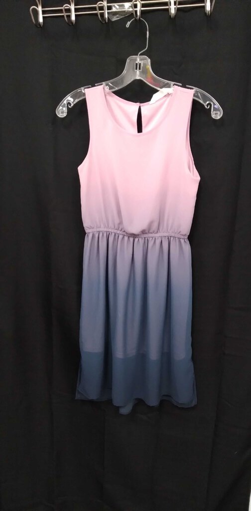 sleeveless ombre dress