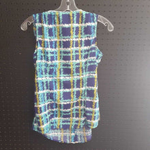 Load image into Gallery viewer, sleeveless desgined top w/ruffle neck
