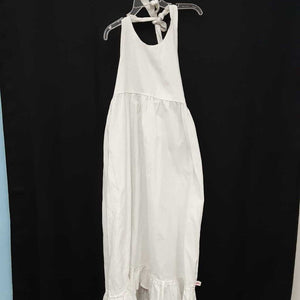halter style solid dress