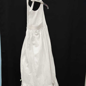 halter style solid dress