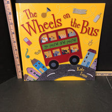 Load image into Gallery viewer, The wheels on the bus go round and round(Kate Toms)-Paperback
