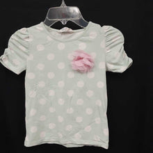 Load image into Gallery viewer, polka dot top w/flower
