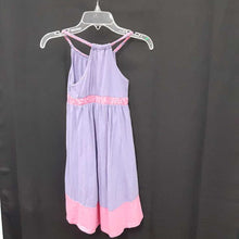 Load image into Gallery viewer, sleeveless braided strap striped dress
