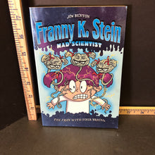 Load image into Gallery viewer, The Fran with Four Brains (Franny K. Stein, Mad Scientist #6)(Jim Benton)-series
