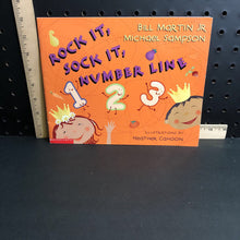 Load image into Gallery viewer, Rock it, sock it, number line(Bill Martin Jr)(Michael Sampson)-paperback
