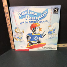 Load image into Gallery viewer, Parker Penguin and the Winter Games(Jon Chardiet)-paperback
