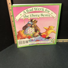 Load image into Gallery viewer, A bad week for the three bears(Tony Bradman)-paperback
