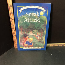 Load image into Gallery viewer, Sneak attack! (The Grumstake Adventures) (Nathan Aaseng) -series paperback
