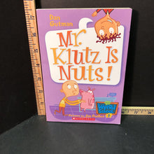 Load image into Gallery viewer, Mr. Klutz is Nuts! (My Weird School) (Dan Gutman) -series paperback
