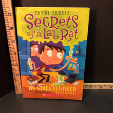Load image into Gallery viewer, No Girls Allowed(Secrets of a lab rat)(Trudi Trueit)-series
