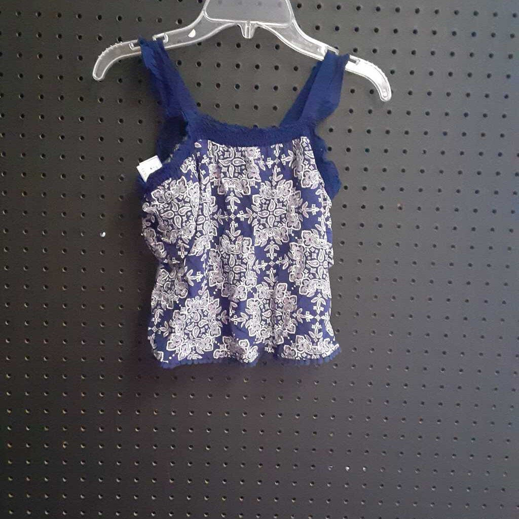 Patterned off the shoulder top