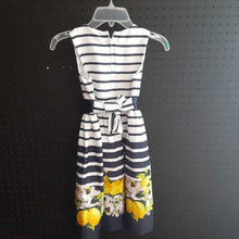 Load image into Gallery viewer, Striped dress w/ lemons

