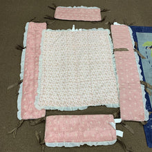 Load image into Gallery viewer, crib bedding set quilt &amp; bumper

