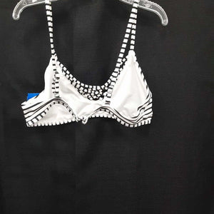 striped swimsuit top