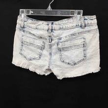 Load image into Gallery viewer, neon pattern denim shorts
