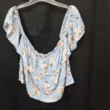 Load image into Gallery viewer, cold shoulder flower top
