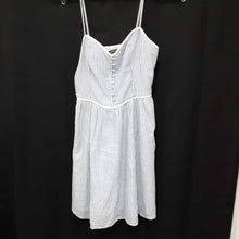 Load image into Gallery viewer, striped dress w/buttons
