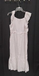 Lace shoulder dress