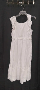 Lace shoulder dress