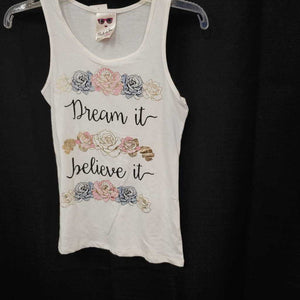 "Dream it, believe it" top