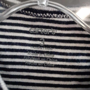 Striped onesie