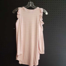 Load image into Gallery viewer, Striped cold shoulder dress

