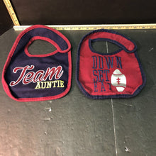 Load image into Gallery viewer, 2pck &quot;team auntie&quot; bibs
