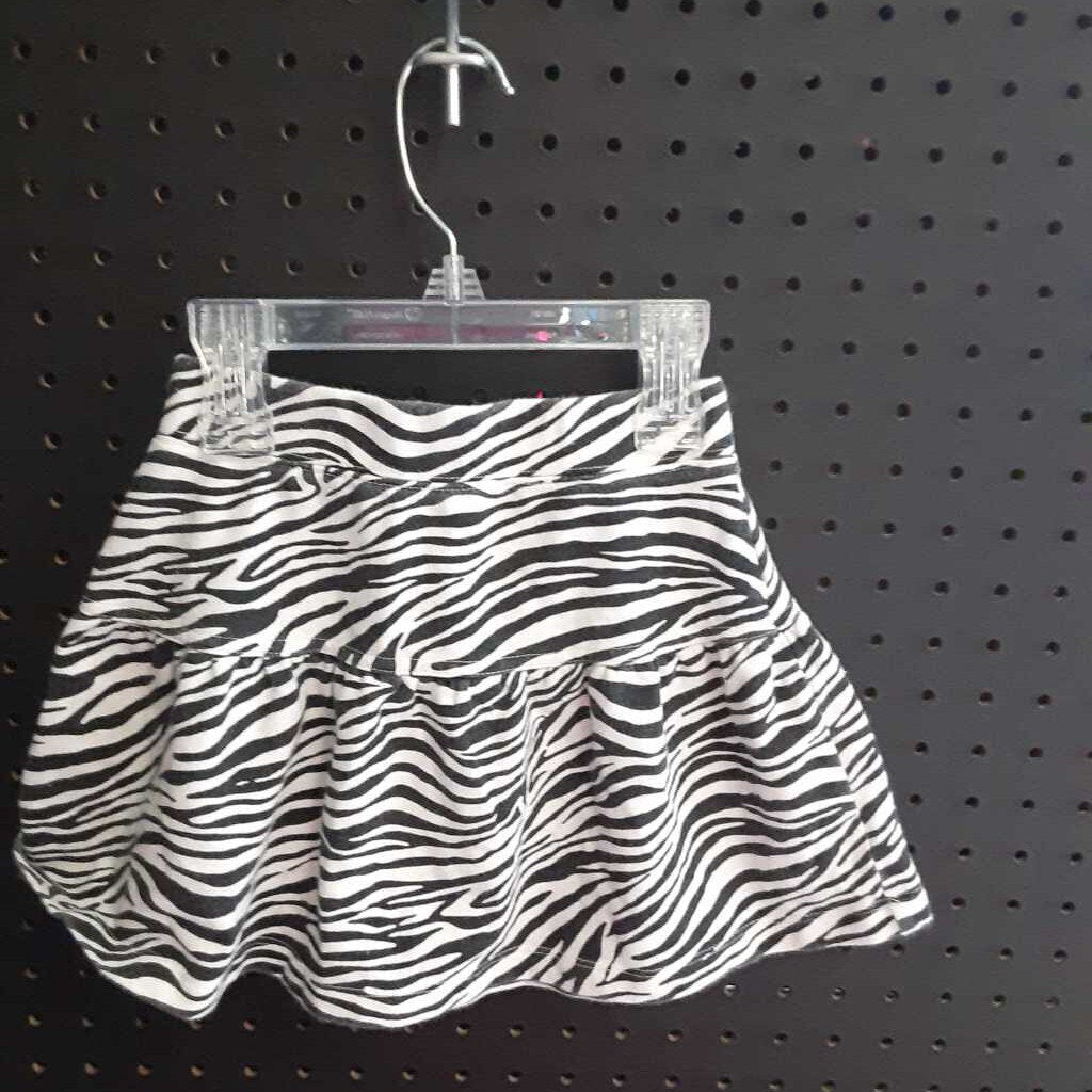 Zebra print skirt