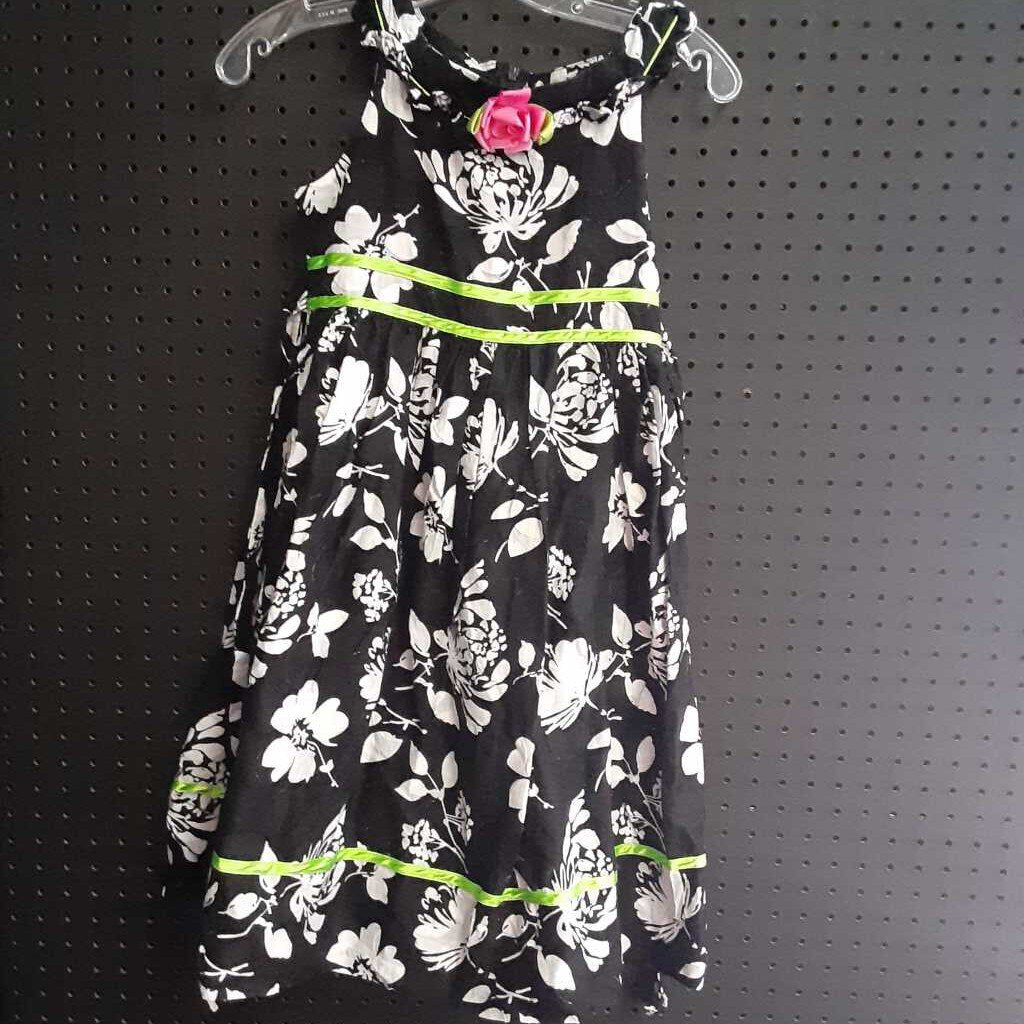 Flower print dress