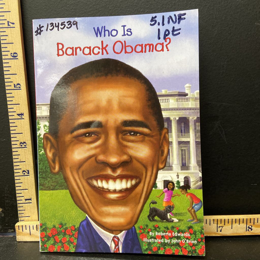 Who is Barack Obama? (Who HQ) (Roberta Edwards) (Notable Person) (Black History Month) -educational series paperback