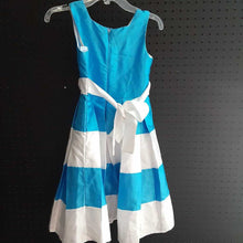 Load image into Gallery viewer, Striped dress w/roses

