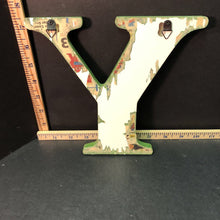 Load image into Gallery viewer, "Y" wooden sign
