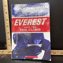 Load image into Gallery viewer, The Climb (Everest) (Gordon Korman) -series
