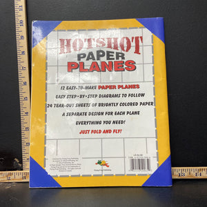 Hotshot Paper Planes -activity paperback