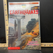 Load image into Gallery viewer, Earthquakes(Scholastic Science Readers level 2)(Deborah Heiligman)-reader
