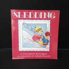Load image into Gallery viewer, Sledding(Elizabeth Winthrop)-paperback
