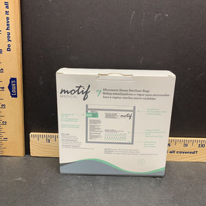 Microwave Steam Sterilizer Bags 7pk [new]