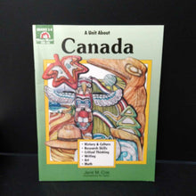 Load image into Gallery viewer, A Unit About Canada (Grades 3-6) -workbook
