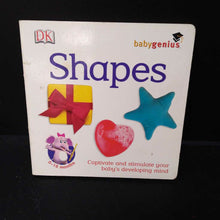 Load image into Gallery viewer, Shapes (Baby Genius) -board
