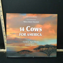 Load image into Gallery viewer, 14 Cows for America (Carmen Agra Deedy) -hardcover
