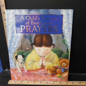 A Child's Treasury of Best-Loved Prayers -religion hardcover