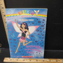 Load image into Gallery viewer, Samantha the Swimming Fairy (Rainbow Magic: Sports Fairies) (Daisy Meadows) -series paperback
