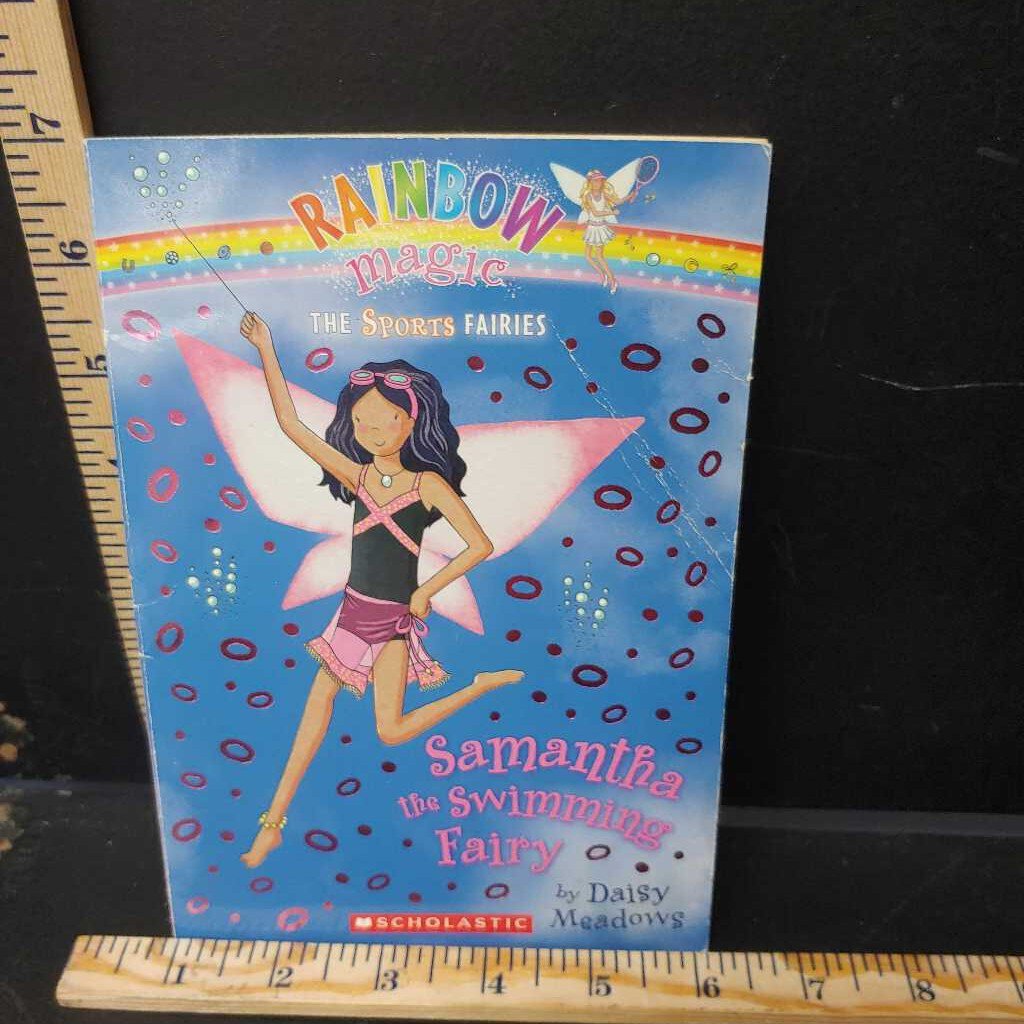 Samantha the Swimming Fairy (Rainbow Magic: Sports Fairies) (Daisy Meadows) -series paperback
