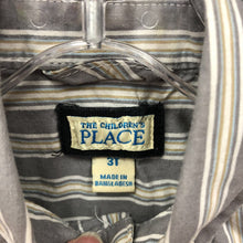 Load image into Gallery viewer, striped pocket button down shirt
