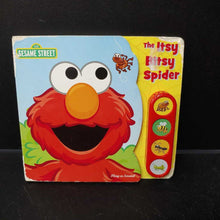 Load image into Gallery viewer, The Itsy Bitsy Spider (Sesame Street) -sound
