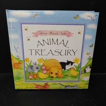 Load image into Gallery viewer, Three Minute Tales: Animal Treasury (Bedtime Story) (Caroline Repchuk) -hardcover
