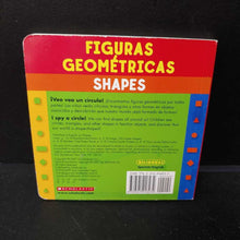 Load image into Gallery viewer, Figuras Geometricas Shapes Spanish/English -board

